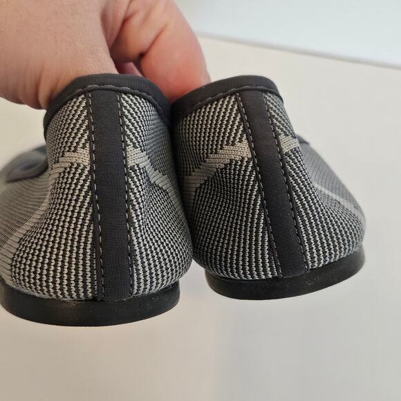 Skechers Cleo Wham Air Cooled Memory Foam Ballet Flats Gray Women's Sz 9 Comfort - Picture 4 of 8